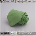 Green paisley silk necktie cufflinks hanky set